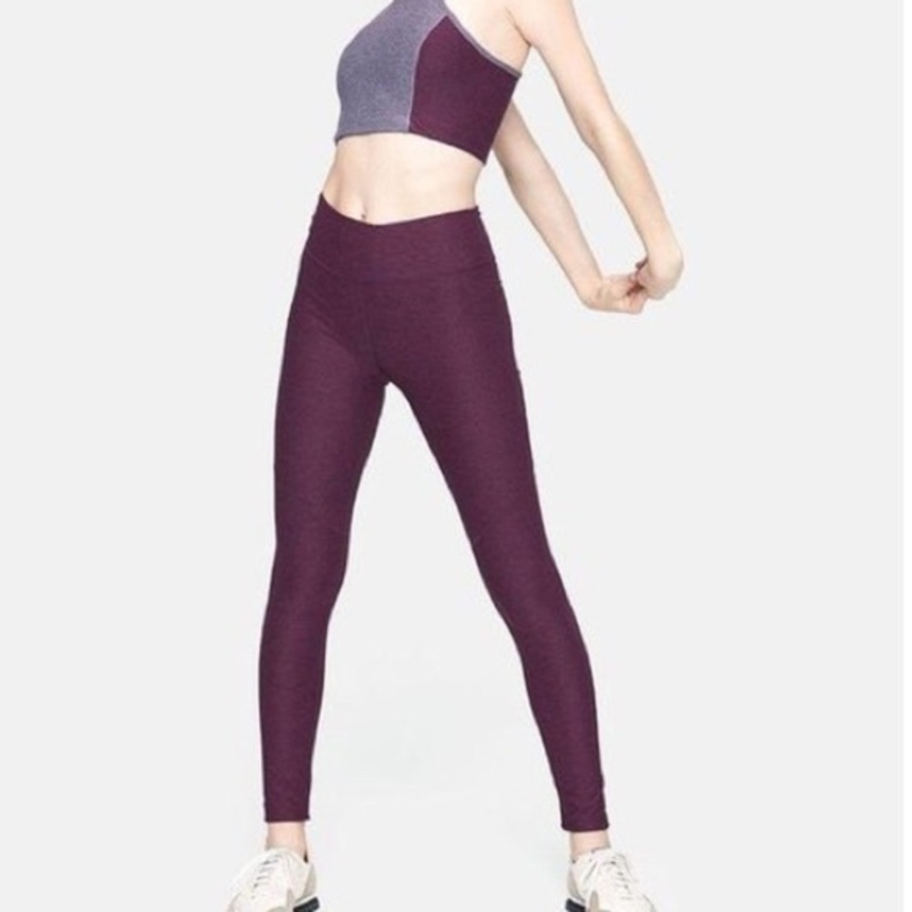 Outdoor Voices Full Length Warmup Leggings Like New Textured Compression Small